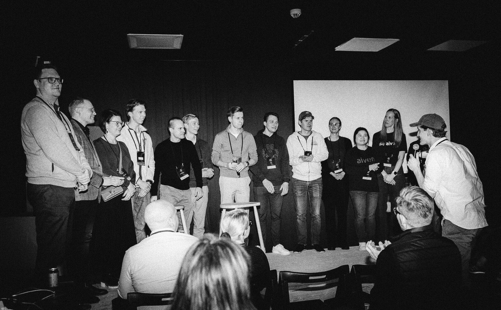 The winning Nanoform team