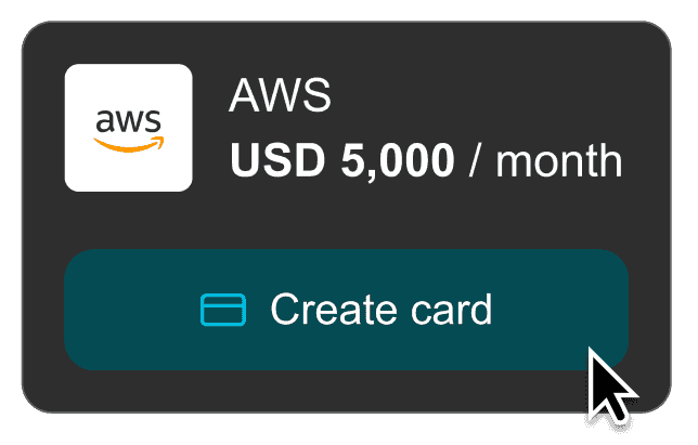 Issuing a virtual card in Light